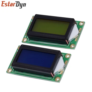 0802 LCD 8x2 Karakter LCD ekran Modülü Arduino İçin 5V LCM mavi Arka ışık