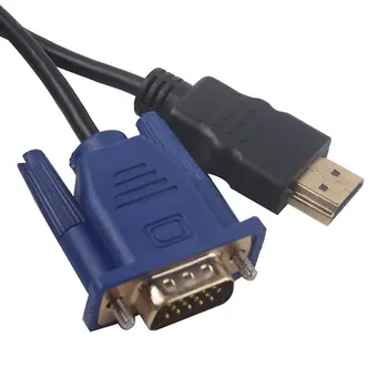 1/1. 8/3 / 5M HDMI uyumlu Kablo Ses Adaptör Kablosu İle HDMI uyumlu VGA kablosu HDMI uyumlu VGA HD