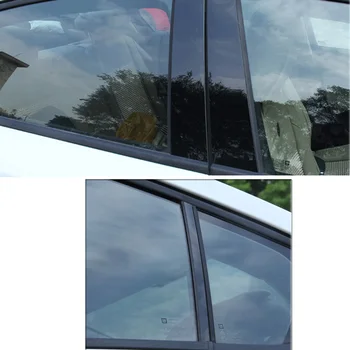 1 Takım Oto Sütunlar Sütun Dekoratif Trim Honda CİVİC Accord FİT CRV YEŞİM Araba Vücut Pencere Çıkartmaları Renk Değişimi