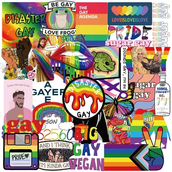 10/30/50 adet Aşk Kaybetmek LGBT Eşcinsel Estetik Çıkartmalar telefon kılıfı Dizüstü Su Şişesi Günlüğü Graffiti Su Geçirmez Serin Çıkartmalar