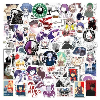 10/30/50 ADET Tokyo Ghoul Anime Graffiti Sasaki Haise Kaneki Ken Sticker DIY Kaykay Dizüstü Bagaj Ipad PVC Etiket Toptan