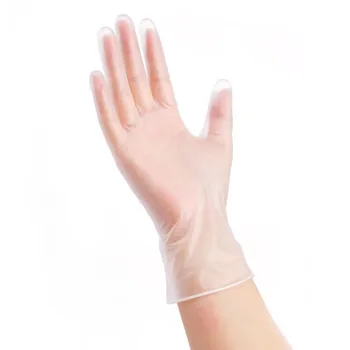100 Adet Lateks Ücretsiz Eldiven TPE tek kullanımlık eldivenler Şeffaf Eldiveni koruyucu eldivenler Temizleme Eldiveni Mutfak Gıda Pişirme Kutulu