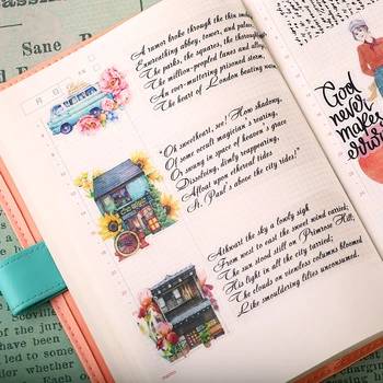 15 ADET Peri masalı kabin sticker El Sanatları Ve Scrapbooking Çıkartmaları Kitap Öğrenci Etiket Dekoratif Sticker Çocuk Oyuncakları