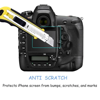 2 adet HD Temizle Anti-Scratch Film İçin Nikon D6 dijital kamera lcd ekran Ekran Koruyucu Nikon COOLPİX D6 2.5 D 9H Temperli Cam