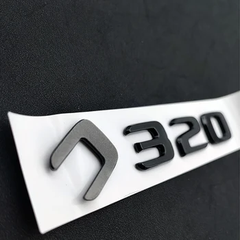 3D ABS Araba Trunk Rozeti Sticker Arka Yıldız Logosu 57mm Ön Kaput Amblemi Mercedes C 200 220 300 320 W203 W204 W205 Aksesuarları