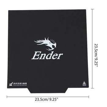 3D Yazıcı Parçaları Esnek Manyetik Yapı Yüzey Plakası Pedleri Ender-3/3 Pro / Ender-5 için ısıtmalı Yatak Parçaları mk2 MK3 Sıcak Yatak 24BB