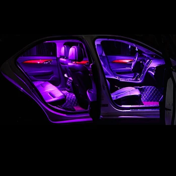 6 adet Hata Ücretsiz Otomatik LED Ampuller Araba iç aydınlatma Kiti Dome Okuma İşık Gövde Lambası Toyota Crown İçin S180 2000-2008 Aksesuarları