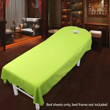 80 * 190cm Mikrofiber Kırışıklık Dayanıklı Kozmetik Salonu Masaj SPA yatak çarşafı Kanepe ev yatak takımı Makale Düz Masa Örtüsü