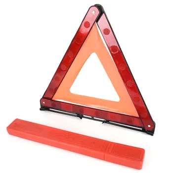 Araba Acil Arıza üçgen reflektör Kırmızı Yansıtıcı Güvenlik Tehlike Araba Tripod Katlanmış Dur İşareti Reflektör Güvenlik İşaretleri