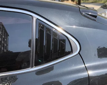 BARBEKÜ @ FUKA Yeni Dış Kapak Fit Toyota Camry 2018 Için Karbon Fiber Renk ABS Arka Yan Havalandırma Penceresi Kepçe Panjur Trim 2 ADET
