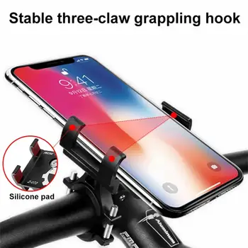 Bisiklet Cep telefon tutucu Gidon Dağı Destekler Alüminyum Akıllı Telefon Braketi telefon standı motosiklet Bisiklet Aksesuarları