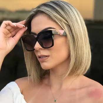 Dar Çerçeve Kare Güneş Gözlüğü Kadın Erkek Yüksek Kalite 2019 Lüks Marka Tasarımcısı güneş gözlüğü Kadın Retro Sunglass Oculos De Sol