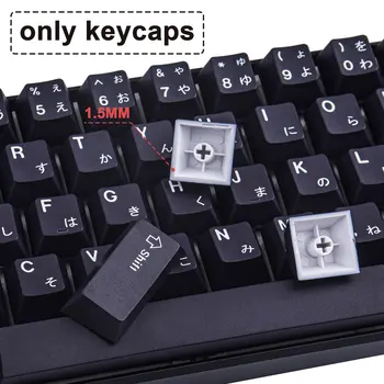 GMK WOB Keycaps, 134 Tuşları Keycaps Kiraz Profili BOYA ALT Kişiselleştirilmiş GMK Keycaps Mekanik Klavye İçin