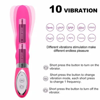 Güçlü Dalgalı Sassy Vibratörler meme vibratör vibratörler kadınlar için Mor ve Gümüş Renk Yetişkin Ürünleri