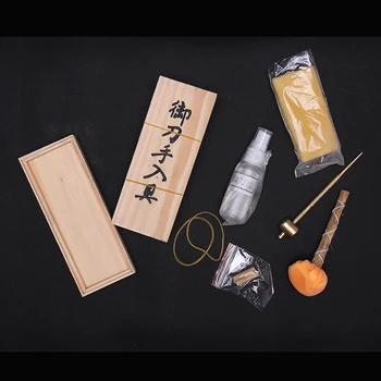 Japon Kılıç Katana Bakım Seti Temizleme alet takımı Yağsız