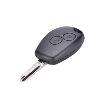 JETİ 1 ADET 2 Düğmeler Onarım uzaktan anahtar kovanı RENAULT Clio DACİA Logan Sandero Araba Aksesuarları