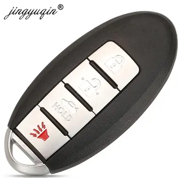 Jingyuqin CWTWB1U815 Uzaktan akıllı anahtar için uygun Nissan Sunny Teana Sylphy Sentra Versa 315MHz ID46-pcf7952A TWB1U815 4BTN Anahtarsız