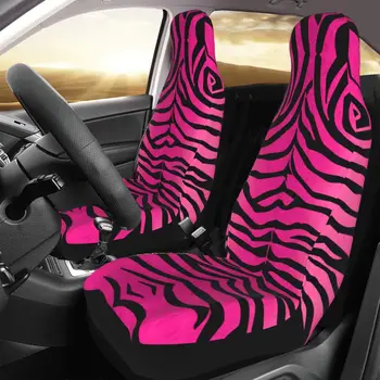 Kaplan Yeni Yıl Pembe Leopar evrensel araba koltuğu kaplaması Off-Road Kadın klozet kapağı s Polyester Avcılık