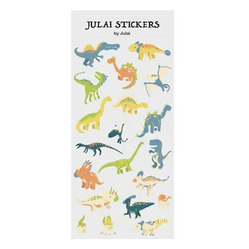 Karikatür Dinozorlar Hayvanlar Çocuk Sticker Sevimli Oyuncak Sticker DIY Hediye Dekorasyon