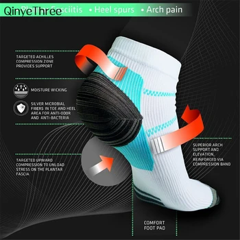 Konfor Ayak Anti Yorgunluk Kadın varis çorabı Kollu Elastik Rahatlatmak Şişme Ayak Bileği Sokken Dropship