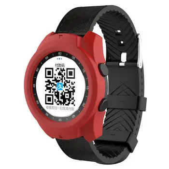 Koruyucu Kılıf Kapak Ticwatch Pro 2020 Silikon Koruyucu Ticwatch Pro / Pro 4G LTE akıllı saat Yumuşak Kabuk Çerçeve Tampon