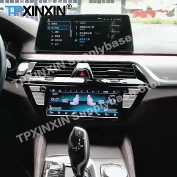 LCD İklim Kontrol Ekranı AC Paneli BMW 5 Serisi İçin G30 M5 X3 X4 6 Serisi 2017-2022 Klima Sıcaklık Kontrol Düğmeleri