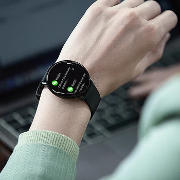 Mibro Lite Smartwatch 1.3 inç AMOLED Ekran Spor nabız monitörü Su Geçirmez Erkek Kadın akıllı saat