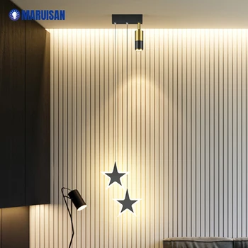 Modern Akrilik LED Avize iç mekan aydınlatması Yatak Odası Koridor Mutfak Oturma Odası Bar Spot Lambalar Ayarlamak kolye ışıkları