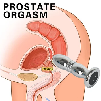 Paslanmaz Çelik prostat masajı Butt Plug Anüs Stimülatörü Seks Oyuncakları Erkekler Kadınlar İçin Eşcinsel Metal Anal Fişler Erotik Yetişkin Ürünleri