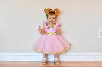 Polka Dot Uzun Kollu Kız Elbise Sonbahar Kış günlük kıyafetler Parti Elbise Prenses Elbise Vestido Infantil 3-8 yıl