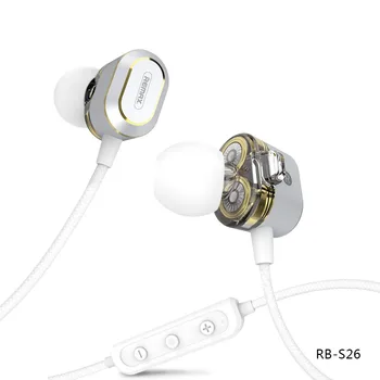 REMAX Klip Çift Dinamik Bluetooth Kulaklık 5.0 Kulak RB-S26 Çift Stereo Kulaklık