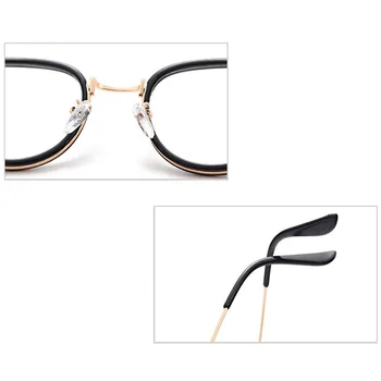 Retro Vintage Erkek kadın gözlük çerçeve şeffaf Lens gözlük gözlük gözlük Sıcak
