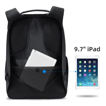 Rowe 15.6 İnç Laptop Sırt Çantası Büyük Kapasiteli Su Geçirmez Erkek Sırt Çantası, Anti Hırsızlık Seyahat Genç sırt çantası Bagpack Mochila Yeni