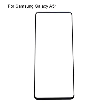 Samsung Galaxy A51 Dış Cam Lens 51 SM-A5160 Dokunmatik Ekran Dokunmatik ekran Dış Ekran Cam Kapak flex