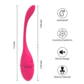 Seks Oyuncakları Kablosuz APP Kontrolü Titreşimli Yumurta Vibratör Giyilebilir Külot Vibratörler G Noktası Stimülatörü Vajinal Kegel Topu Kadınlar İçin