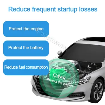 Start Stop Anahtarı Düğmesi Mazda 3 İçin CX-5 CX - 3 CX-8 ı-stop OBD Otomatik Durdurma Başlangıç Motor Sistemi Kapalı Cihaz Eliminator Aksesuarları