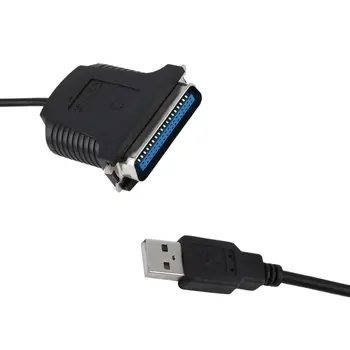 USB Paralel Port LPT1 36 Pins IEEE 1284 Yazıcı Tarayıcı Kablosu Adaptörü Baskı Aksesuarları Damla Nakliye