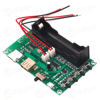 XH-A150 Dijital Bluetooth Amplifikatör Kurulu Pam8403 on-Board Lityum Pil MP3 Yaşlılar için Şarj Edilebilir Çift Kanal 10W