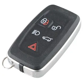 Yeni 5 Düğmeler Yedek Akıllı Araba uzaktan anahtar kovanı için Fit Range Rover / Land Rover Discovery 4 Spor / Freelander