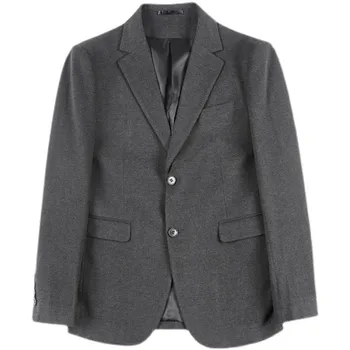 Yeni Kruvaze Resmi Erkek Takım Elbise Ceket Custom Made Slim Fit Düğün Damat Giyim Blazer Sigara Dış Giyim Ceket 2021 Traje Hombre