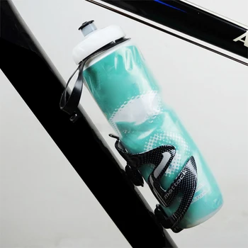 ZK30 750 ML Bisiklet Su Şişesi Açık Çift Katmanlı Termal Tutmak Spor Şişe Sıcak Soğuk Su Bisiklet Açık Yürüyüş Şişeleri