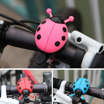 Bisiklet zili Alüminyum Alaşımlı bisiklet Zili Mini Karikatür Böceği Uğur Böceği zil Bisiklet bisiklet zili Bisiklet Çağrı Bisiklet Araçları