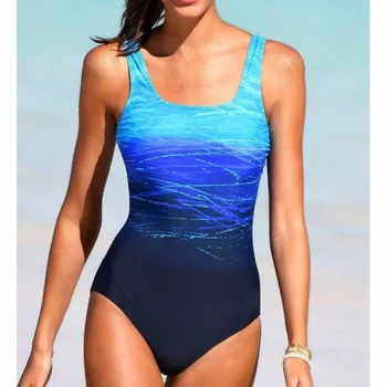 Seksi Kapalı Büyük Boy Mayo 2022 Yeni Push Up Kadınlar Artı Boyutu Mayo Tek Parça Bodysuit Kadın Mayo Havuzu Beachwear